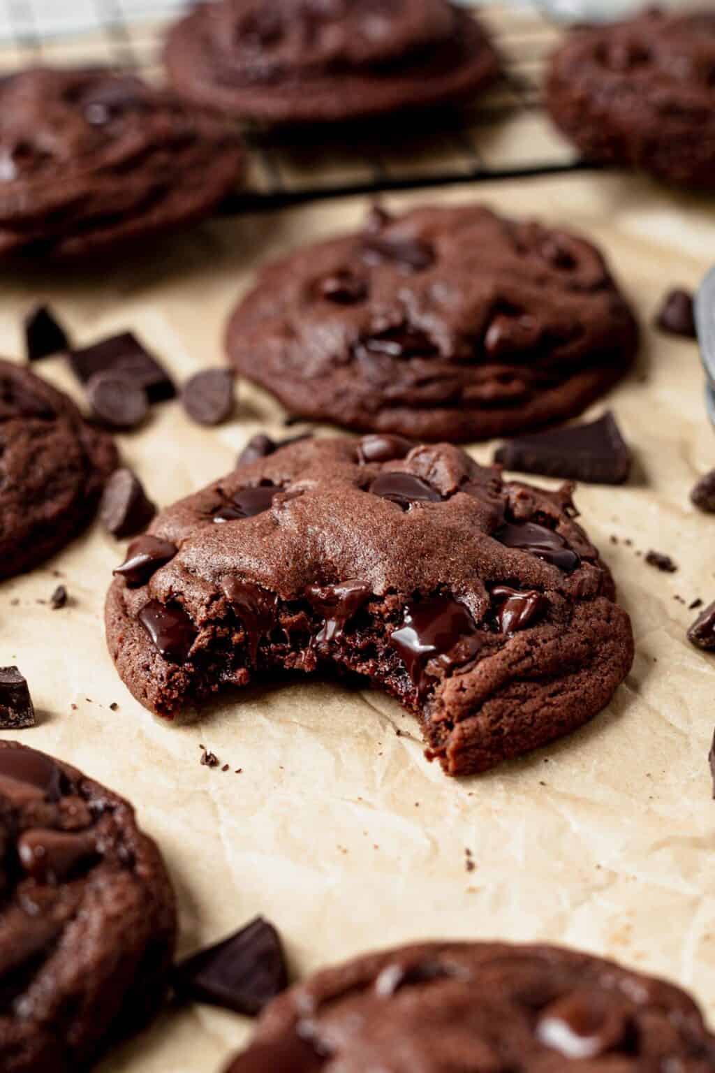 Death by Chocolate Pudding Cookies | What Molly Made