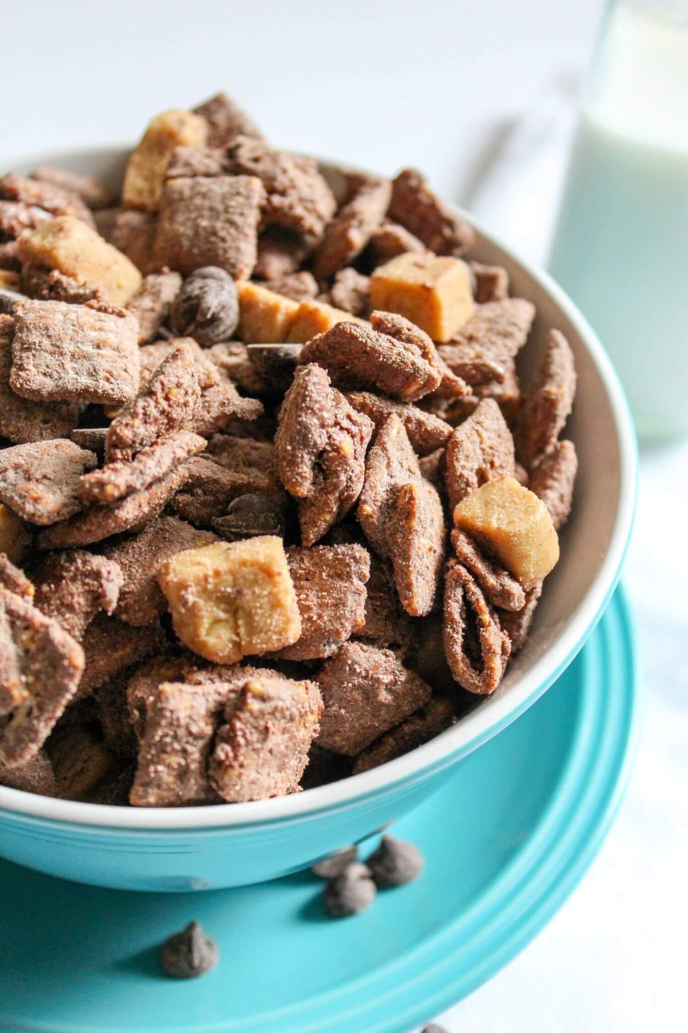 Chocolate Peanut Butter Protein Puppy Chow What Molly Made