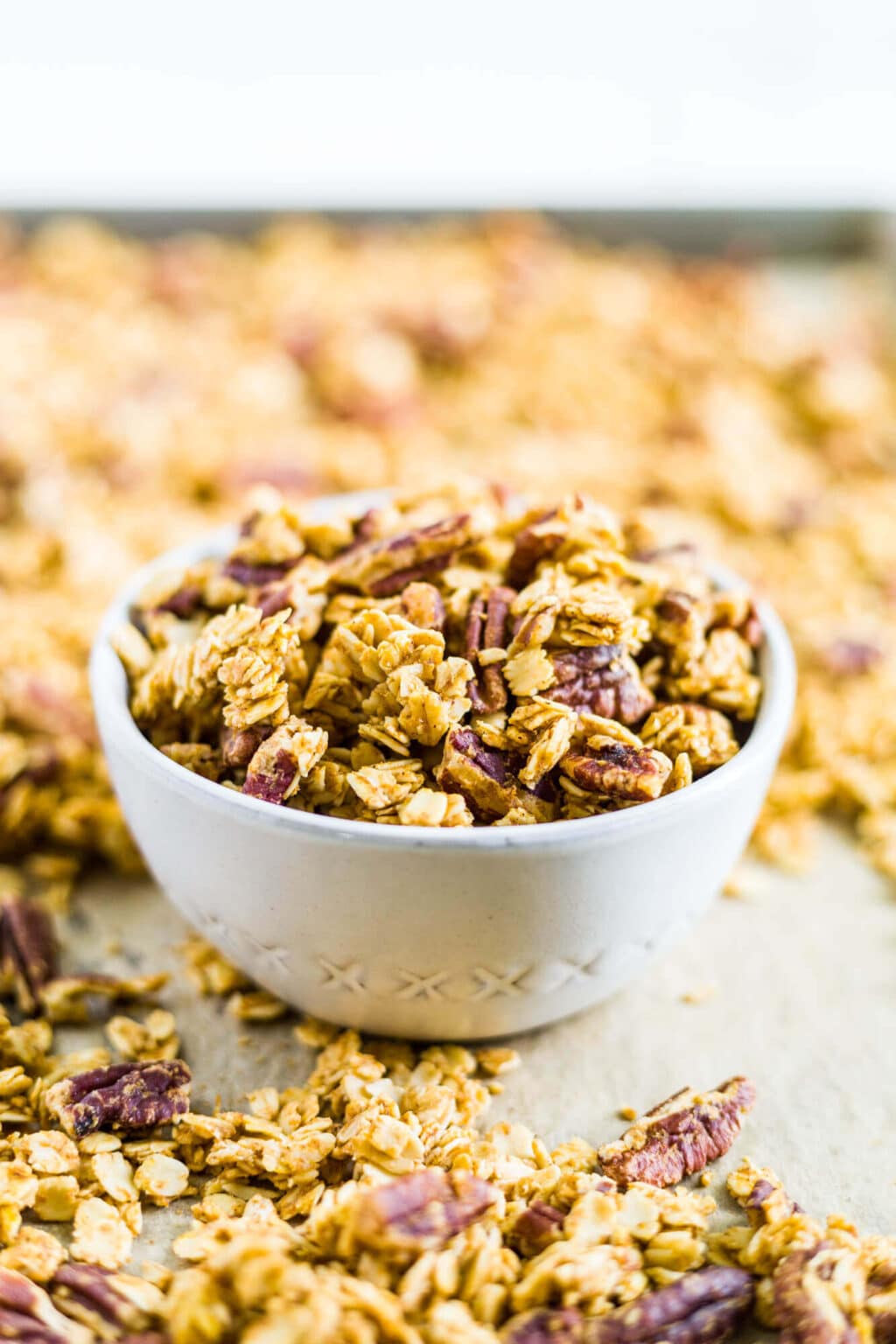 Healthy Pumpkin Spice Granola What Molly Made