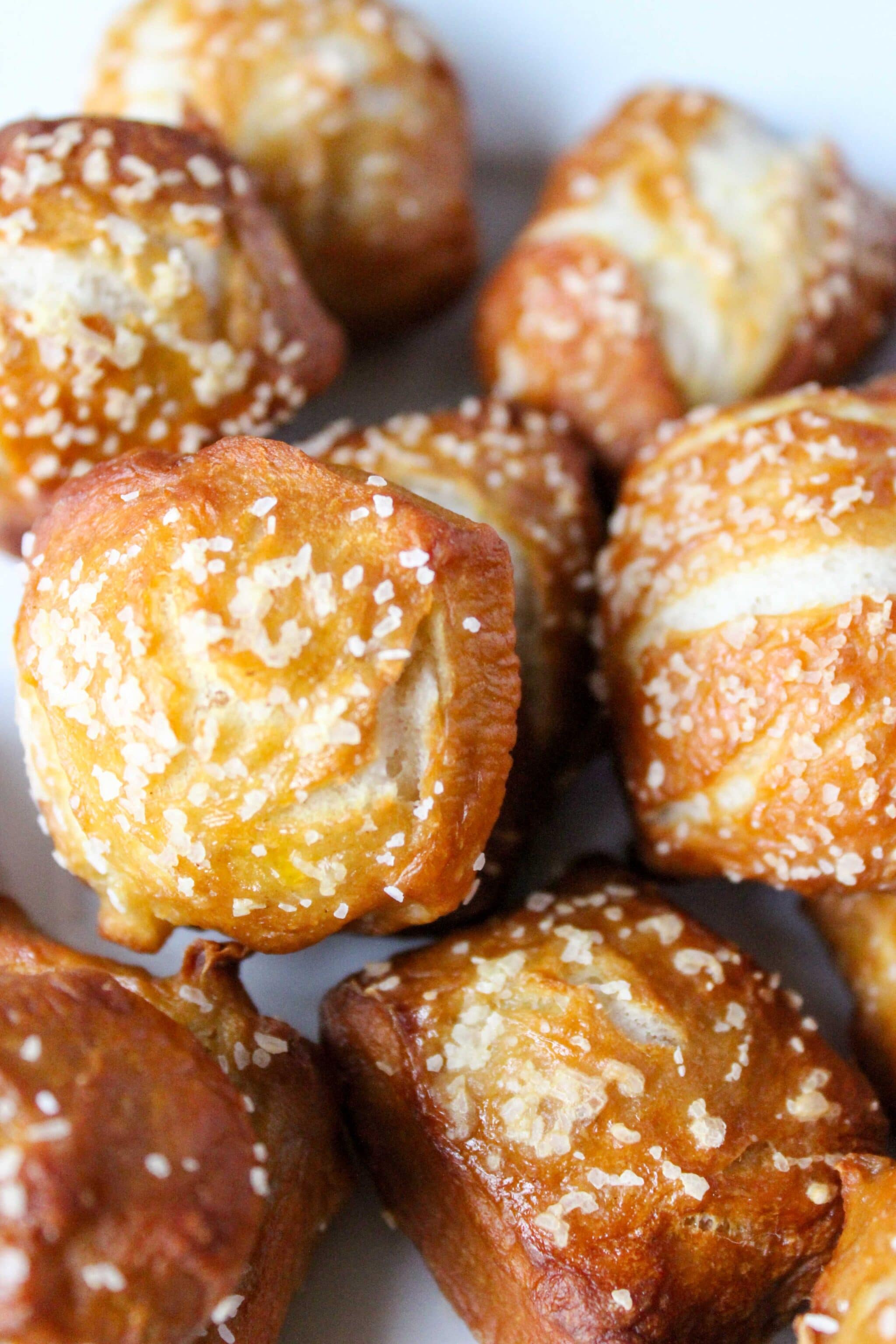 Soft Pretzel Bites With Beer Cheese Dip | What Molly Made