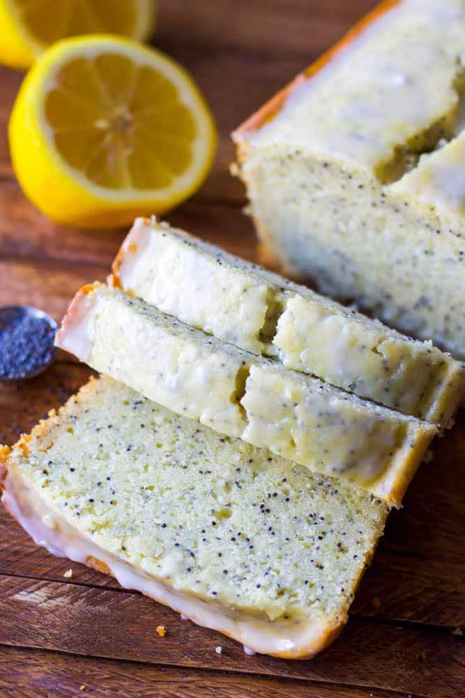 Light and zesty lemon poppy seed bread that’s moist and lightly sweet made for brunch or dessert this spring!
