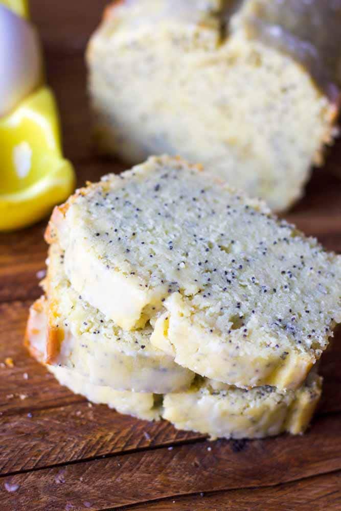 Light and zesty lemon poppy seed bread that’s moist and lightly sweet made for brunch or dessert this spring!
