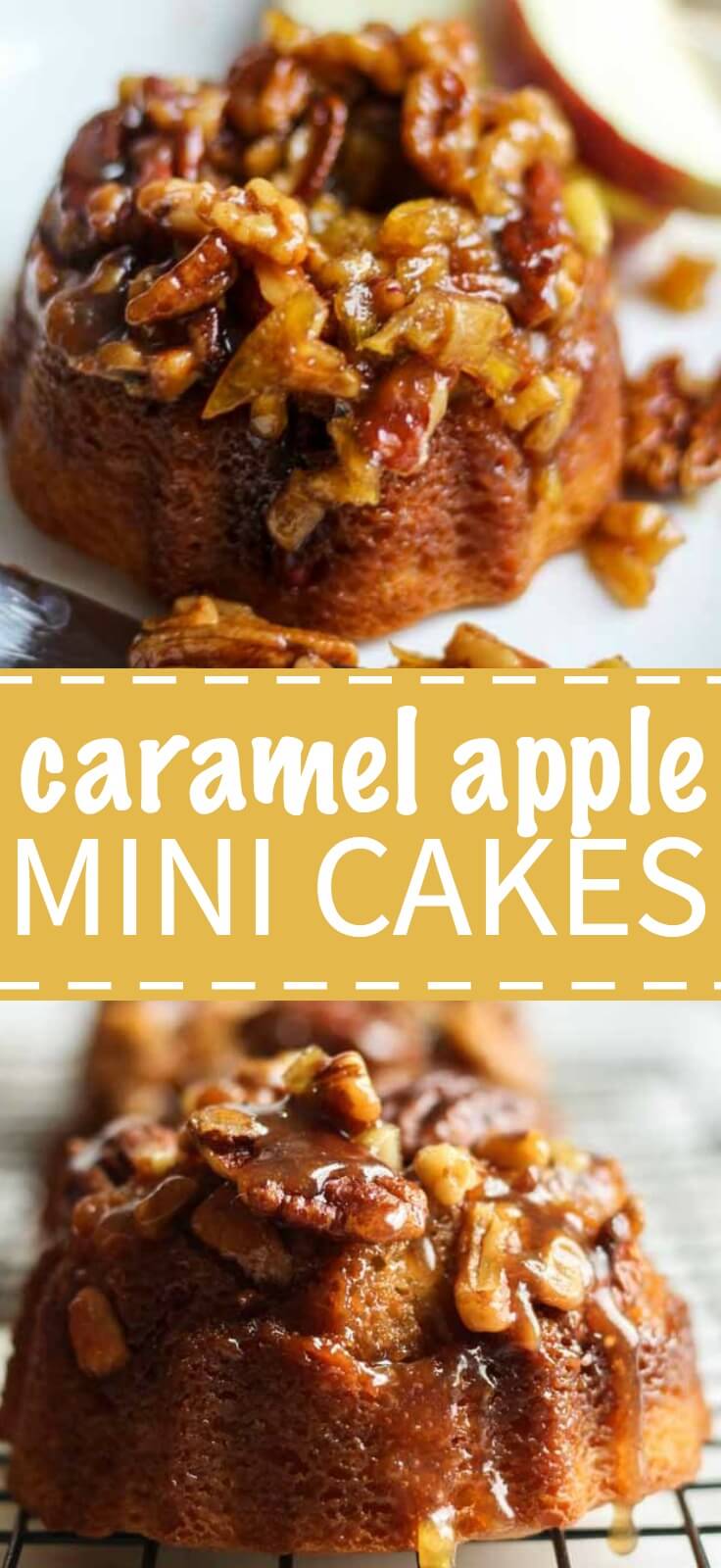 Recipe: Honey Apple Mini Bundt Cakelets