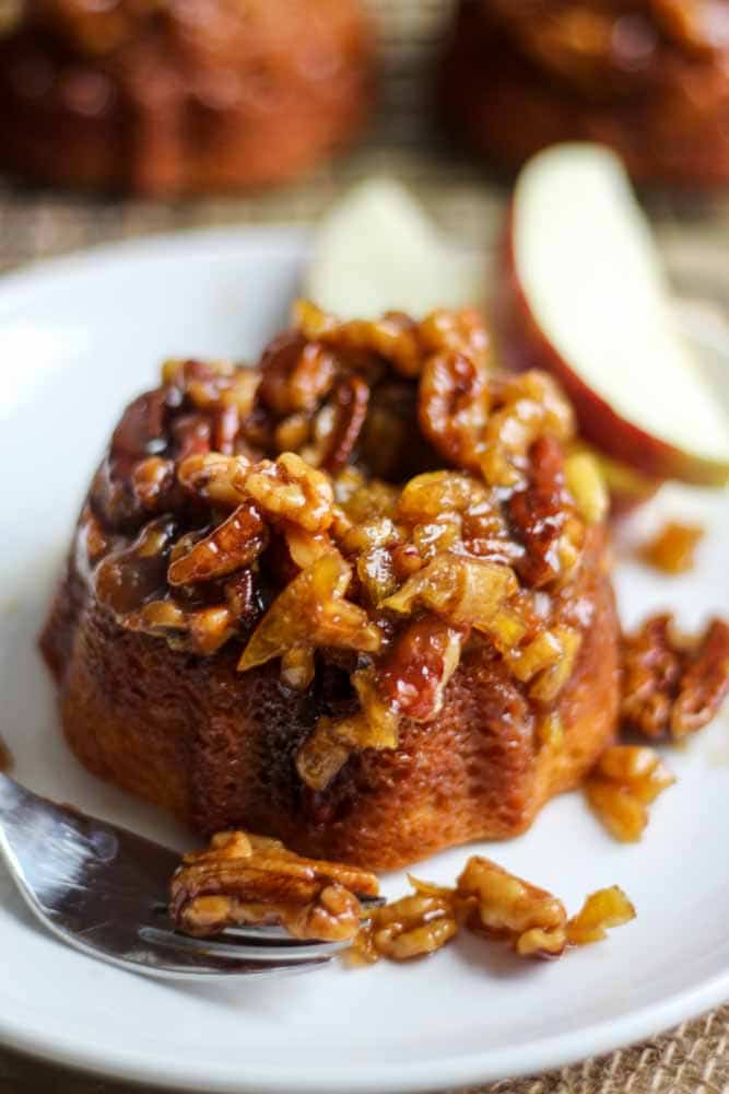 Mini Apple Bundt Cake