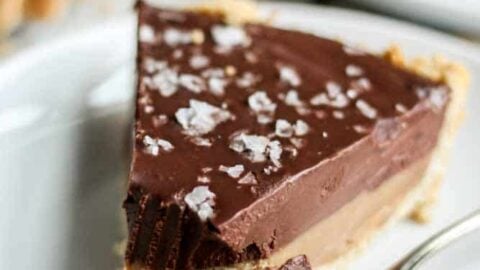Chocolate Caramel Tart Paleo Gluten Free Vegan What Molly Made