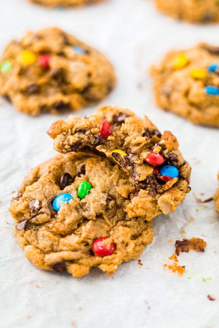 Flourless Monster Cookies | What Molly Made