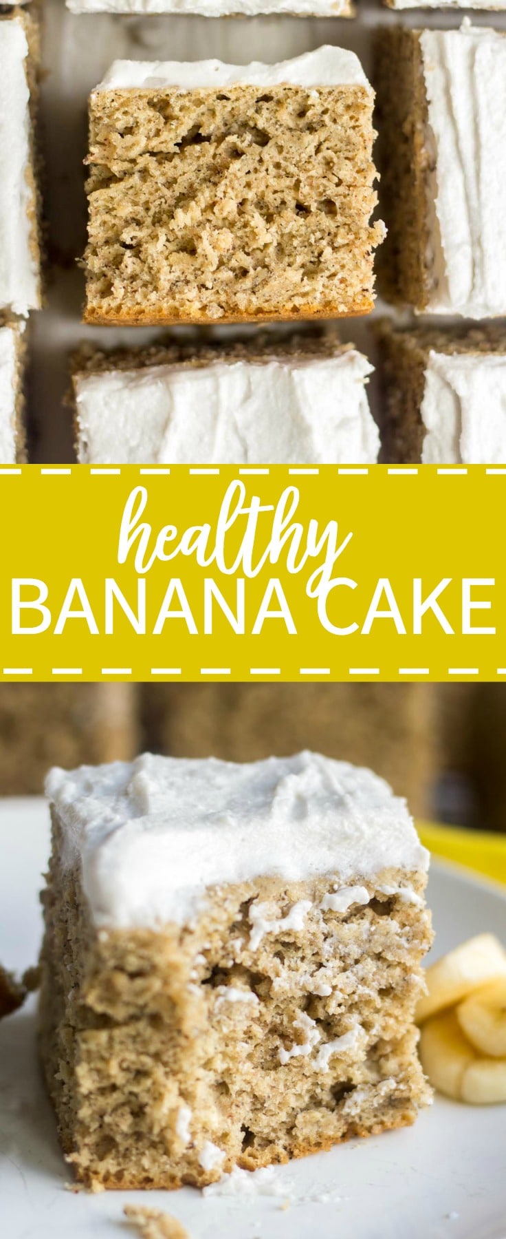 Healthy Banana Cake | What Molly Made