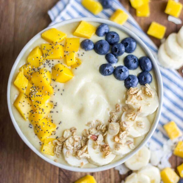 Tropical Coconut Smoothie Bowl | What Molly Made