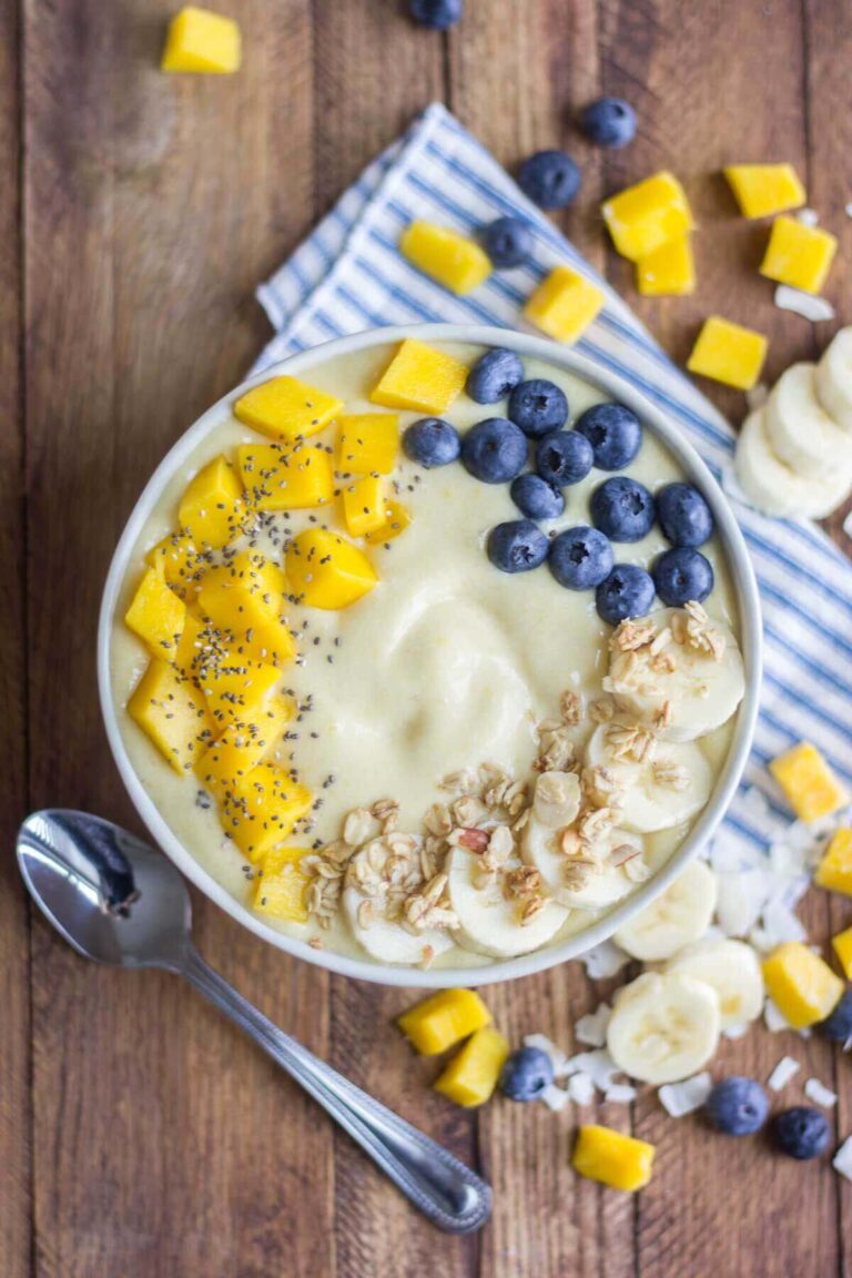 Tropical Coconut Smoothie Bowl - What Molly Made