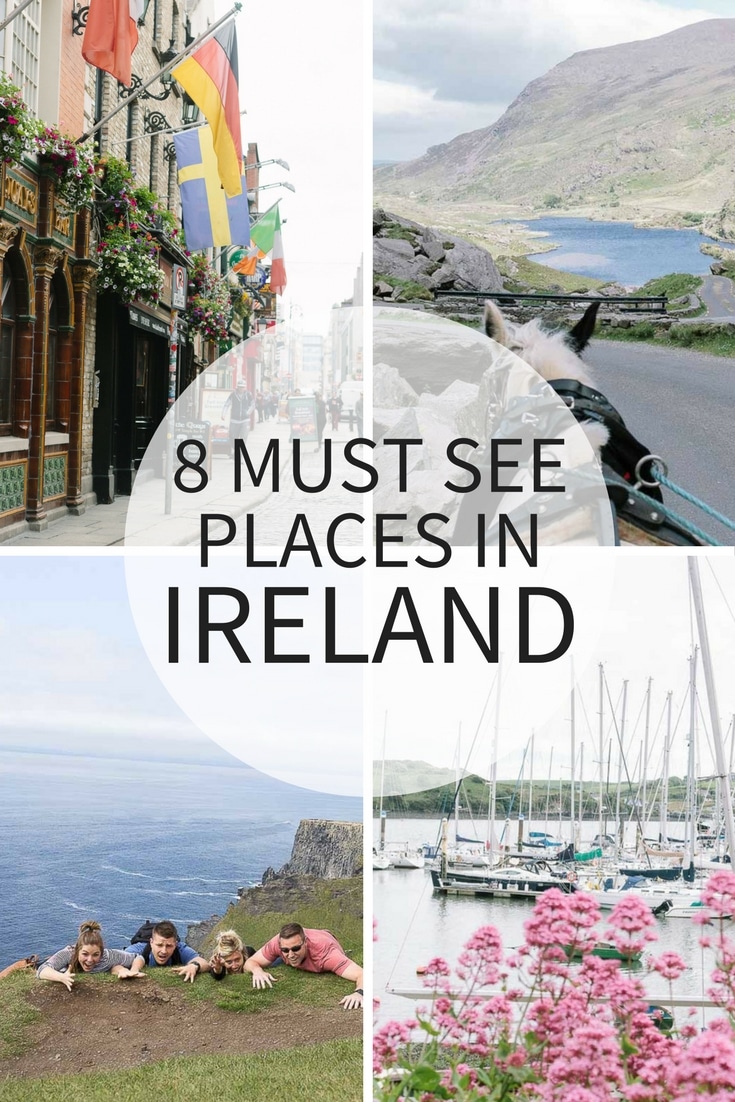 Top 8 things to do in Ireland! From quaint coastal towns and breathtaking views to rich historical churches and majestic castles, the allure to visit Ireland is as strong as ever. After spending 10 days in this beautiful country, I've come up with 8 awesome things to do in Ireland that you can't miss!