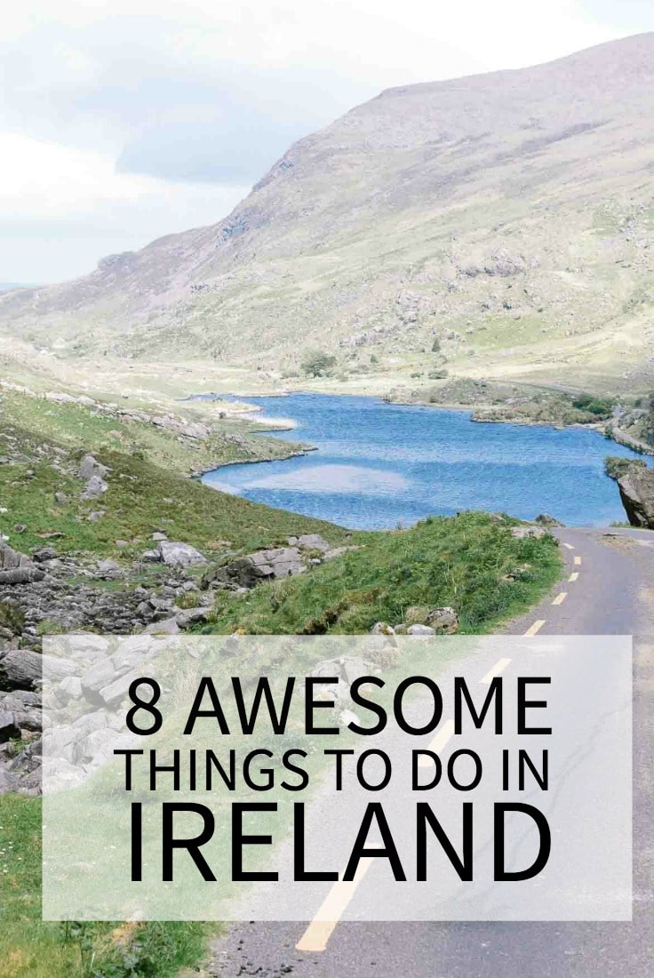 Top 8 things to do in Ireland! From quaint coastal towns and breathtaking views to rich historical churches and majestic castles, the allure to visit Ireland is as strong as ever. After spending 10 days in this beautiful country, I've come up with 8 awesome things to do in Ireland that you can't miss!