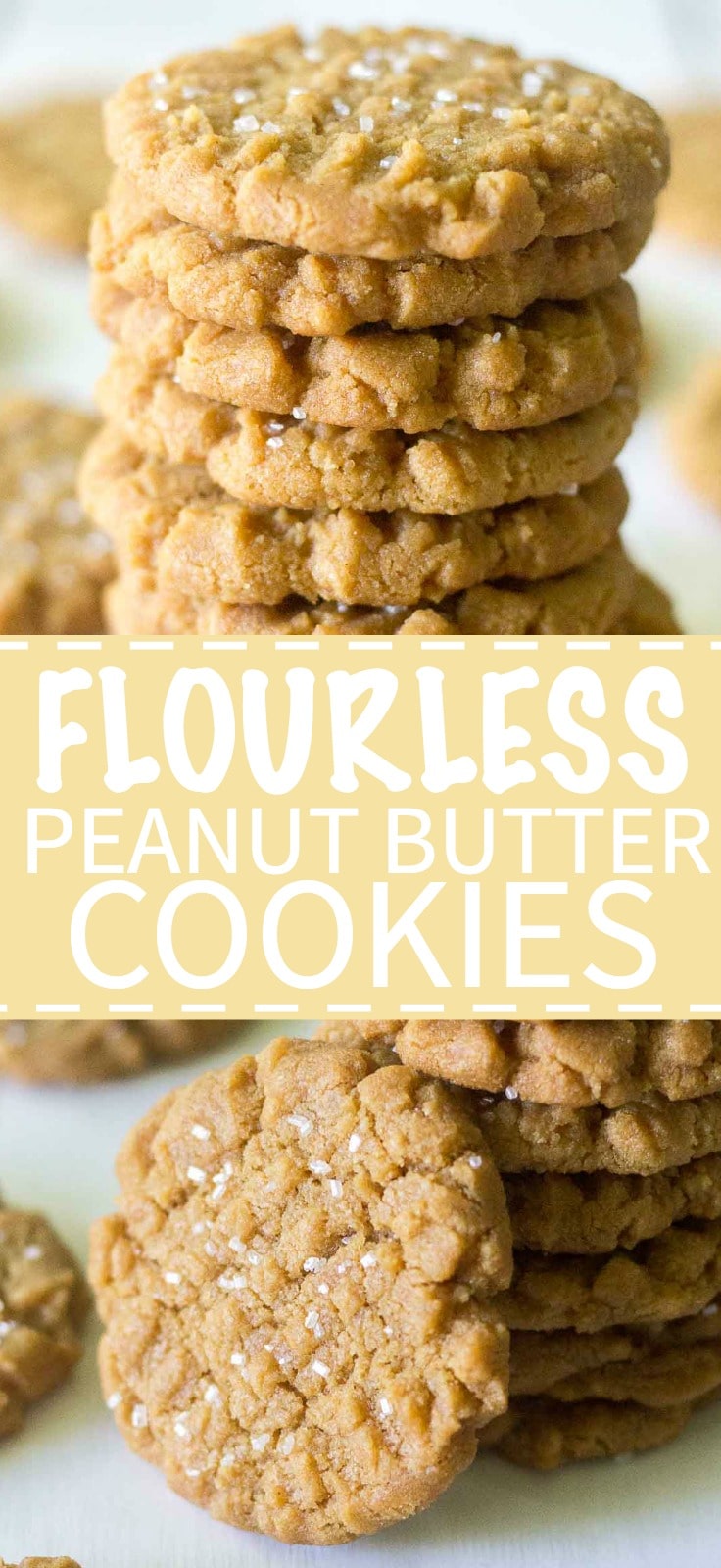 flourless peanut butter cookie