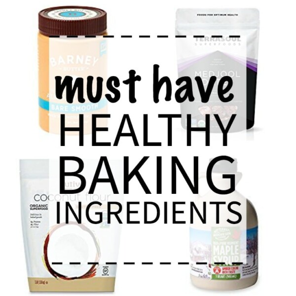 If you love to bake, but also love to find ways to incorporate healthier ingredients into your life, this post is for you. These must have healthy baking ingredients will help you make the best (and healthiest) baked goods around. These ingredients are no fuss and so easy to find.