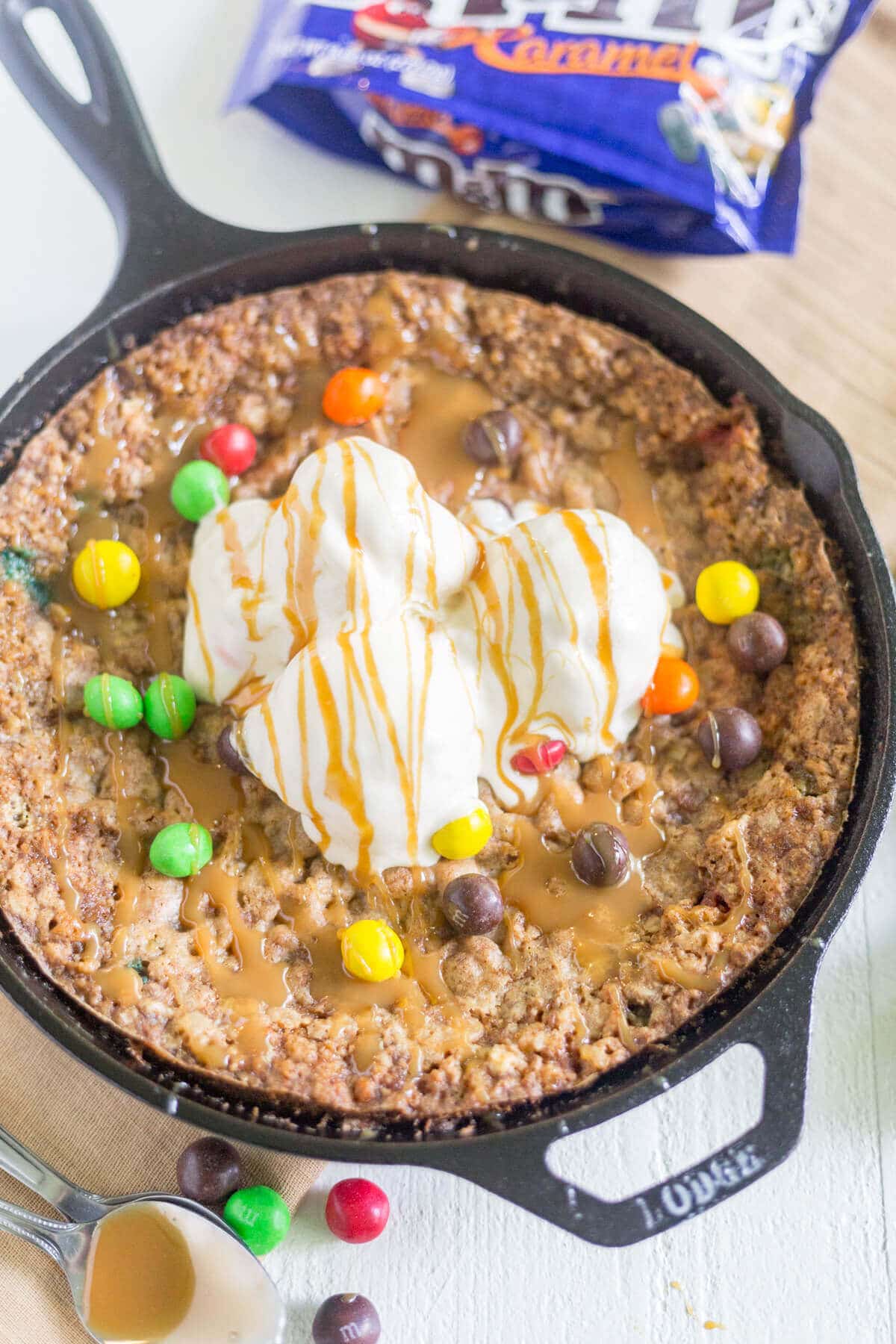 Cast Iron Skillet Cookie - Inspired Epicurean