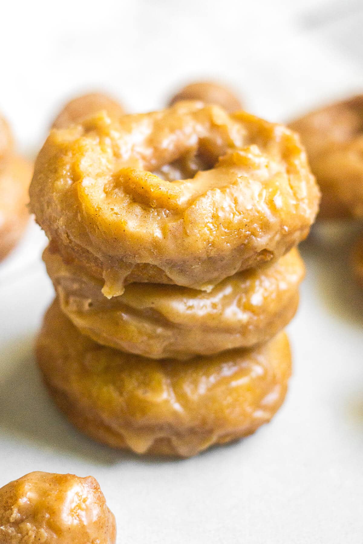 Gluten-Free Pumpkin Donuts (with Brown Sugar Glaze) - Meaningful Eats