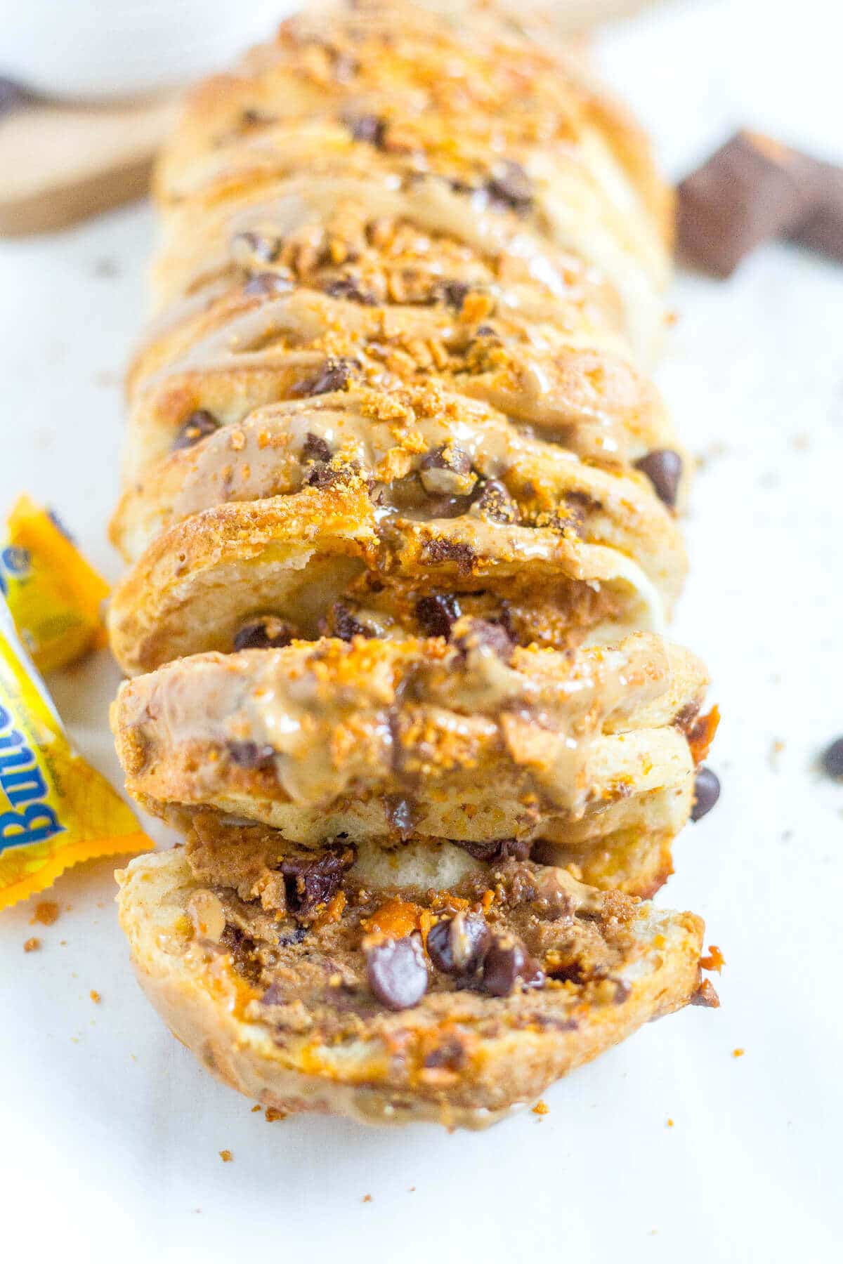 Peanut Butter Nutella Sandwich Roll Ups