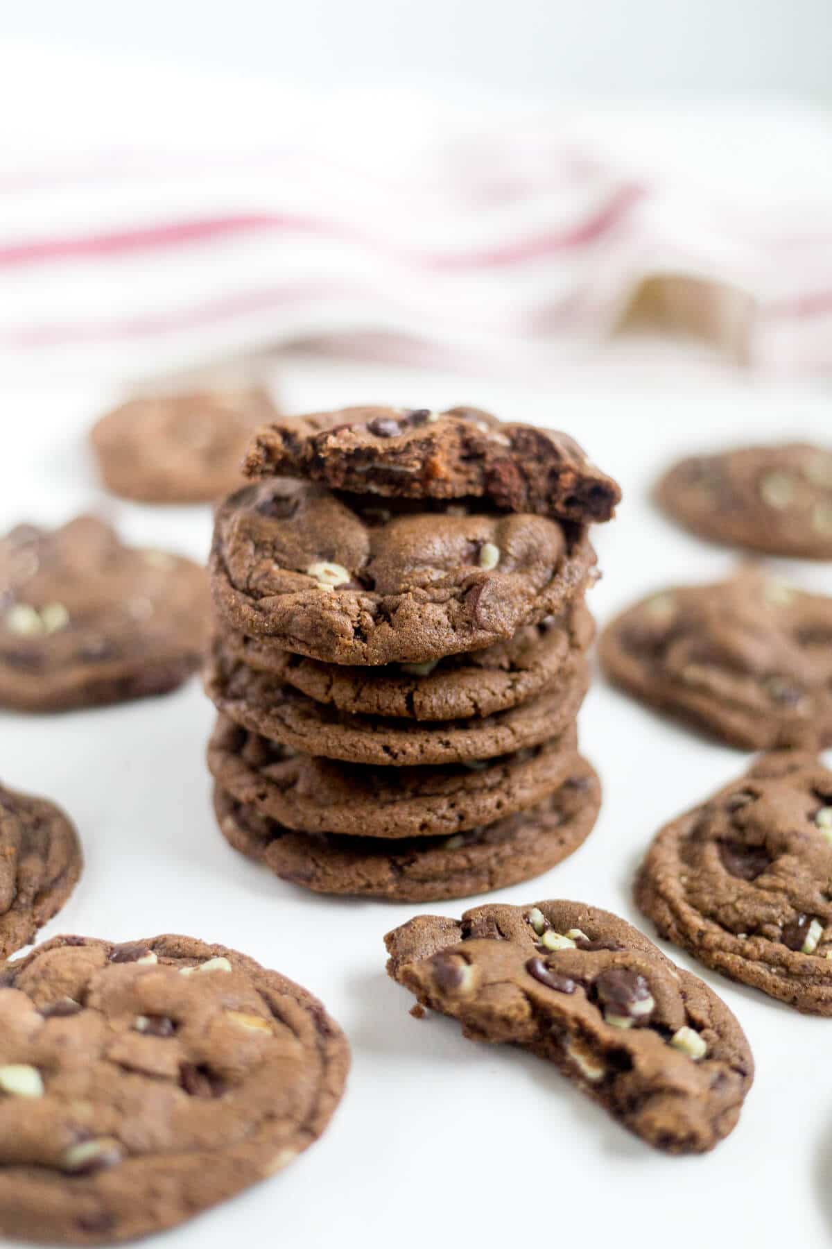 andes chocolate mint cookies