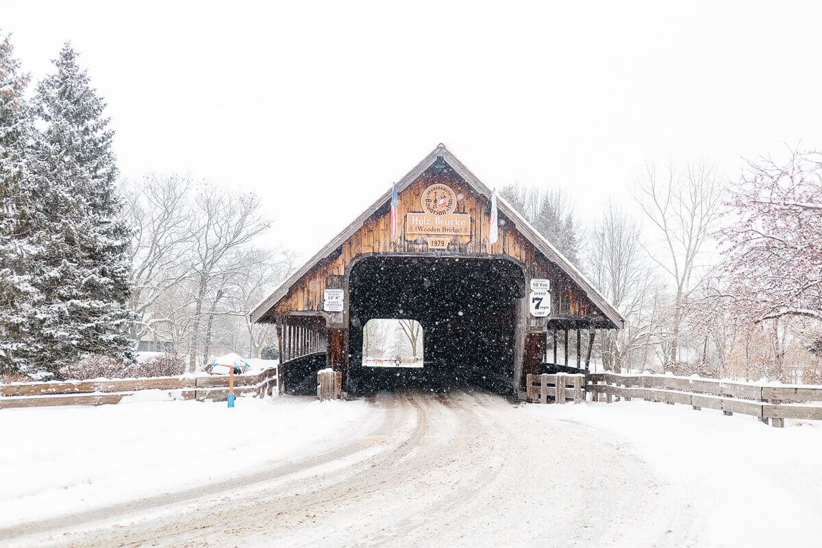 This 24-hour trip to Frankenmuth will give you a full Christmas wonderland experience. It's the perfect day trip with family or friends. You'll get snow, old school carriage rides, comfort food and homemade candy. This weekend getaway does not disappoint.