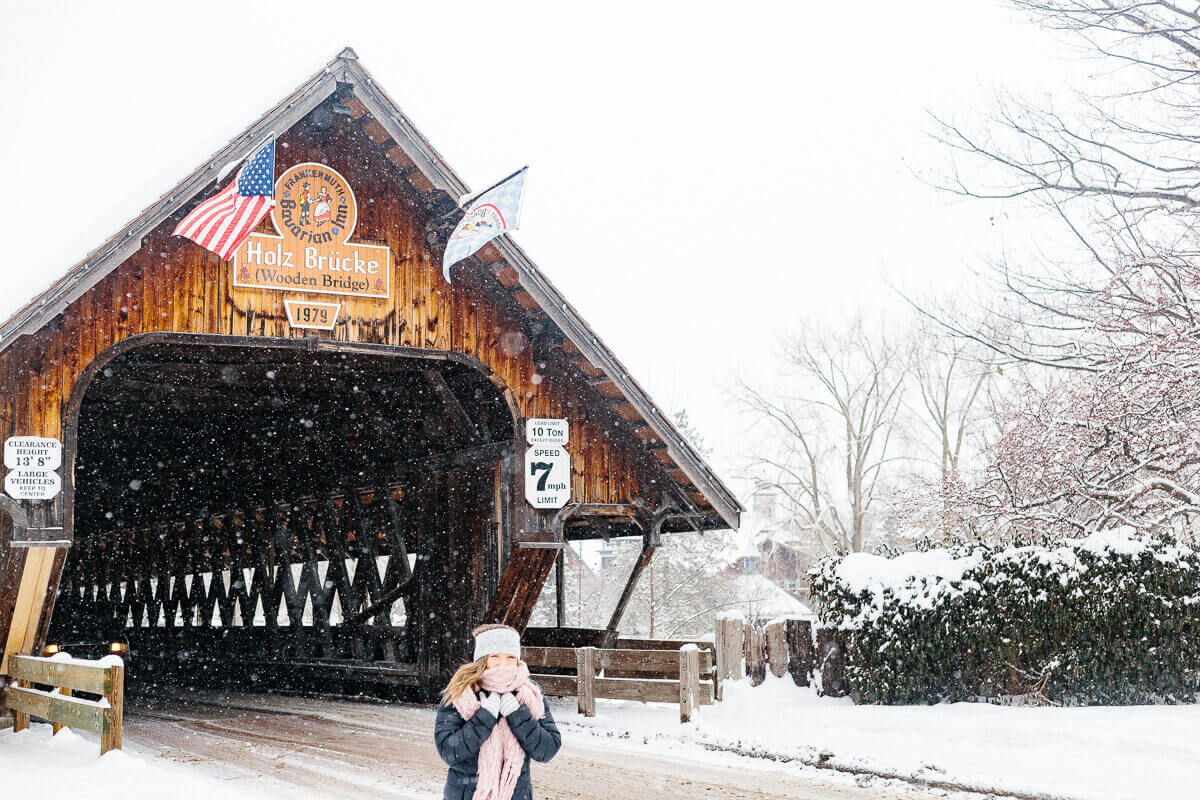 This 24-hour trip to Frankenmuth will give you a full Christmas wonderland experience. It's the perfect day trip with family or friends. You'll get snow, old school carriage rides, comfort food and homemade candy. This weekend getaway does not disappoint.