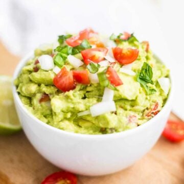 healthy guacamole