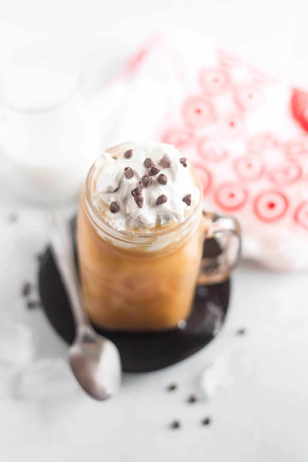 Coconut-Caramel Iced Coffee, 4 servings