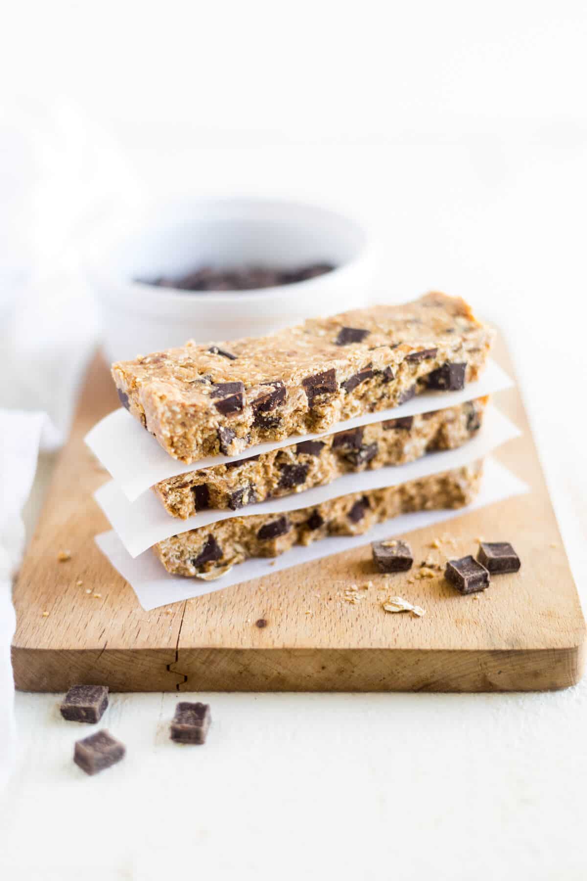 homemade peanut butter protein bars