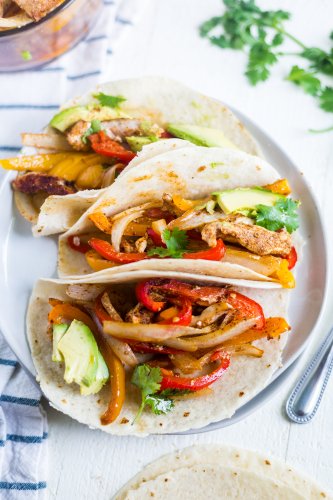 Sheet Pan Chicken Fajitas | What Molly Made