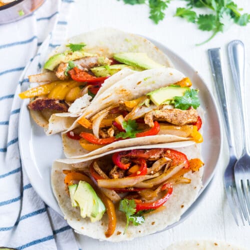 Sheet Pan Chicken Fajitas | What Molly Made