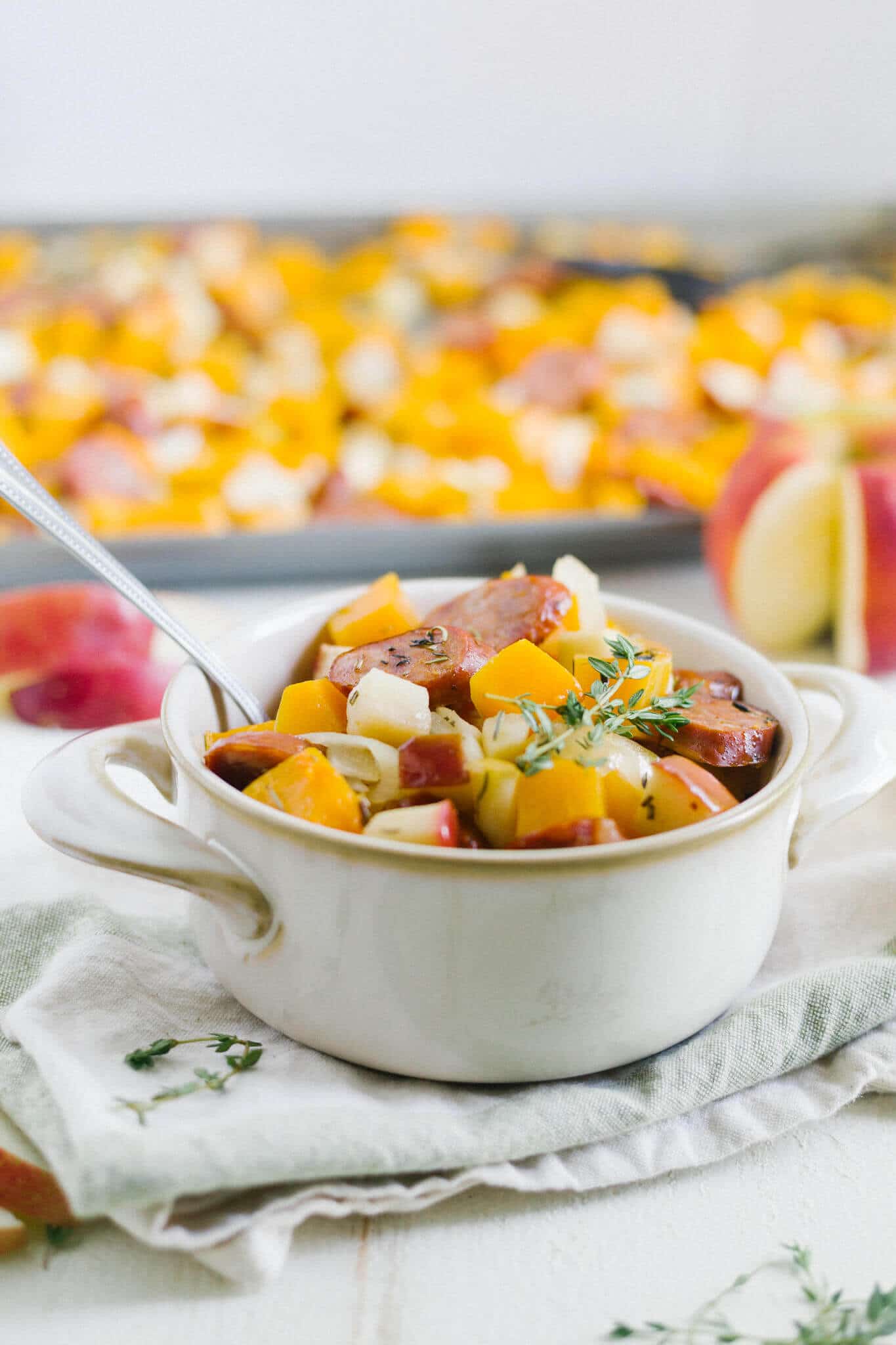 butternut squash and apples 