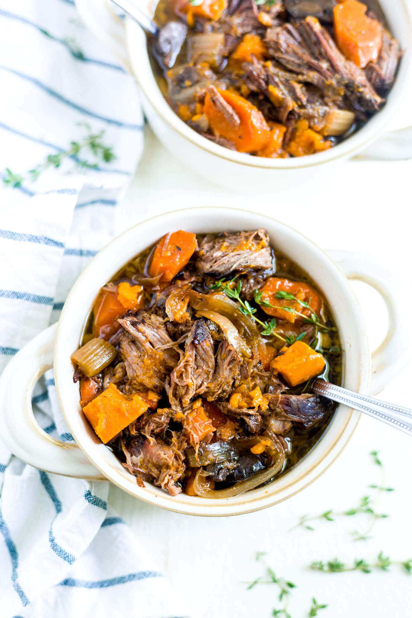 sweet potato beef stew