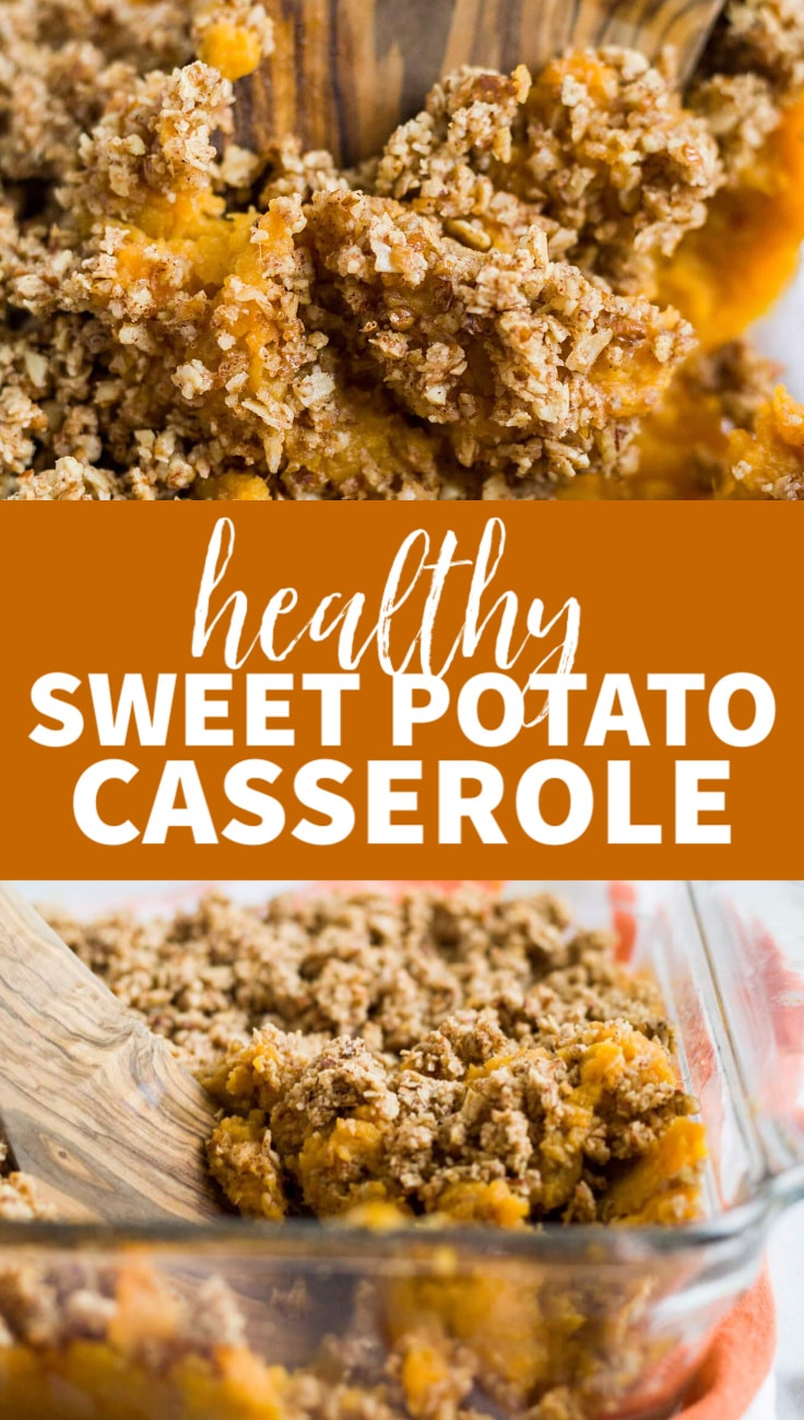 healthy sweet potato casserole