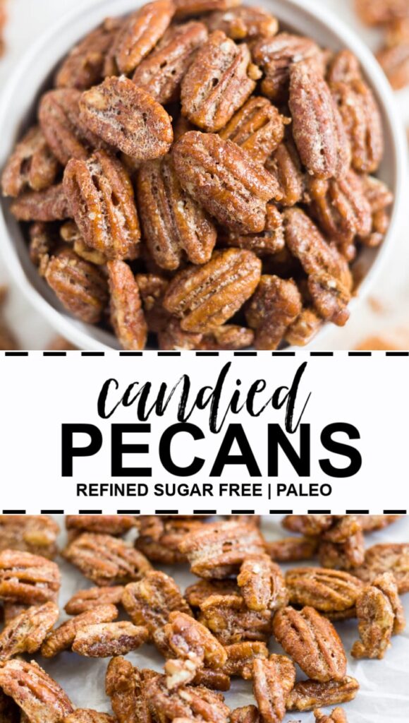 Candied Pecans [Refined Sugar Free | Paleo] | What Molly Made