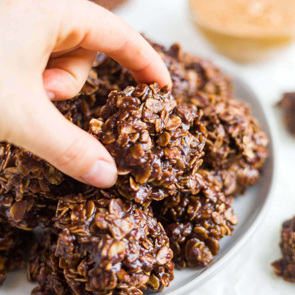 No Bake Chocolate Oatmeal Cookies [gluten Free Vegan] What Molly Made