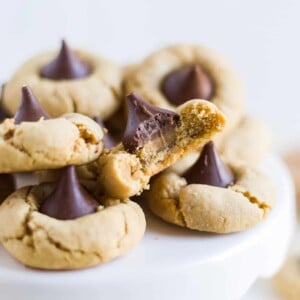 gluten free peanut butter blossoms