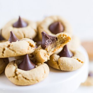gluten free peanut butter blossoms