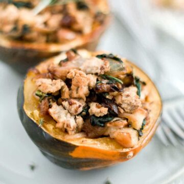 stuffed acorn squash