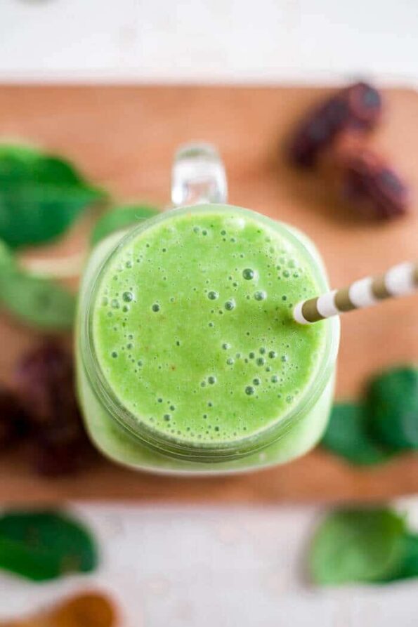 Hormone Healing Green Smoothie | What Molly Made