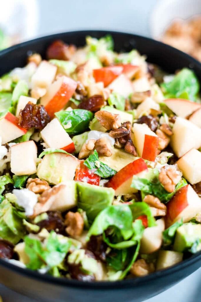 Best Shaved Brussel Sprout Salad What Molly Made