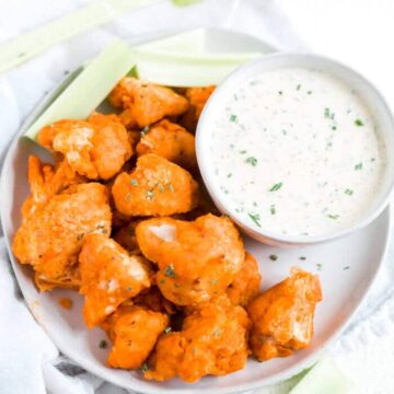 cauliflower buffalo wings recipe