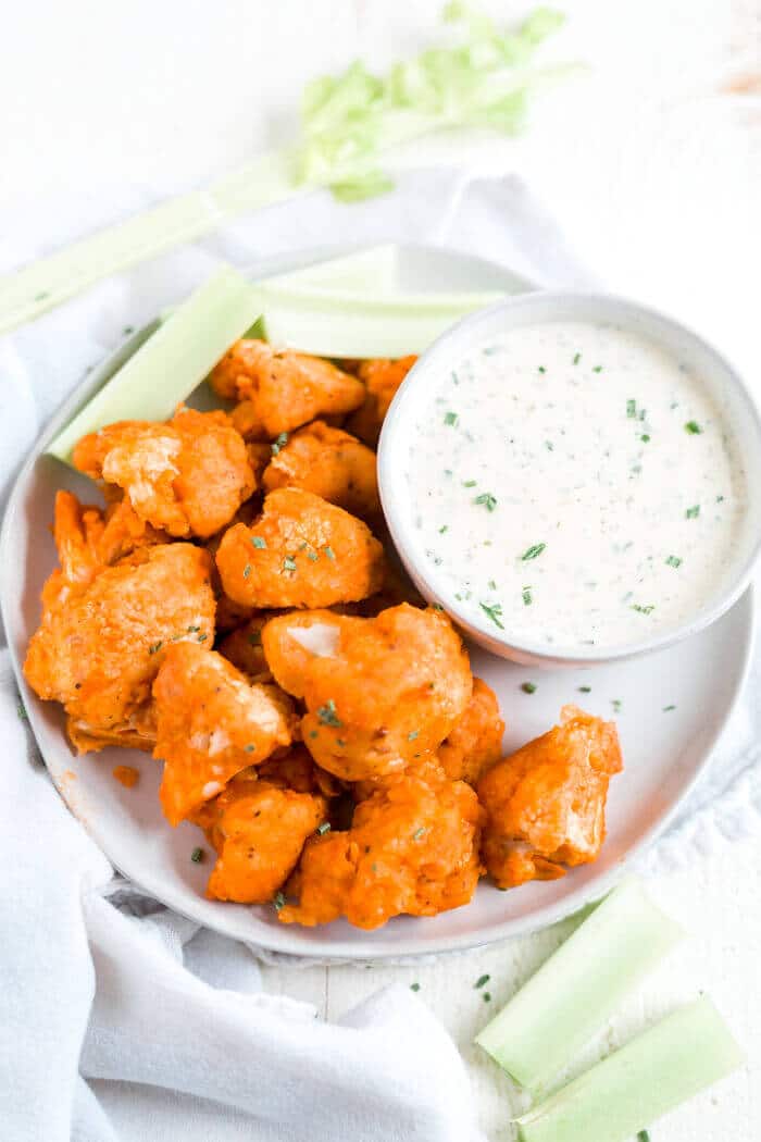 cauliflower buffalo wings recipe