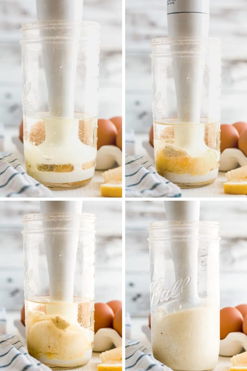 step by step images of how to make paleo mayo 