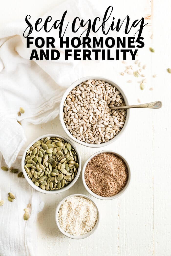 Seed Cycling Chart, Recipes & Tips for Fertility + Hormone Balance