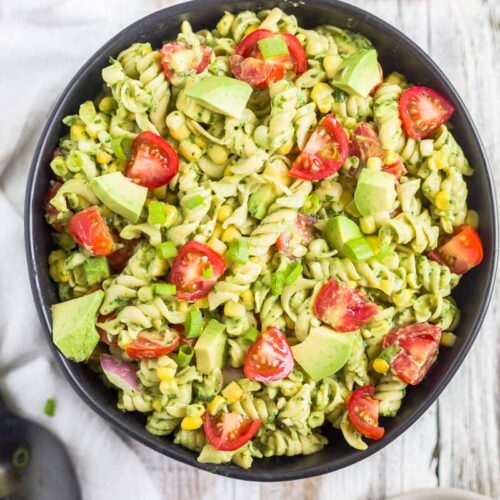 Avocado Pasta Salad What Molly Made