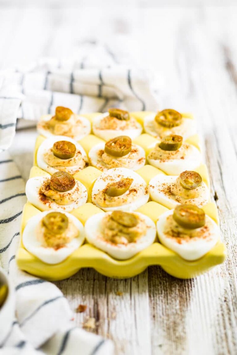 Bacon Jalapeno Deviled Eggs What Molly Made