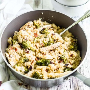 chicken broccoli quinoa