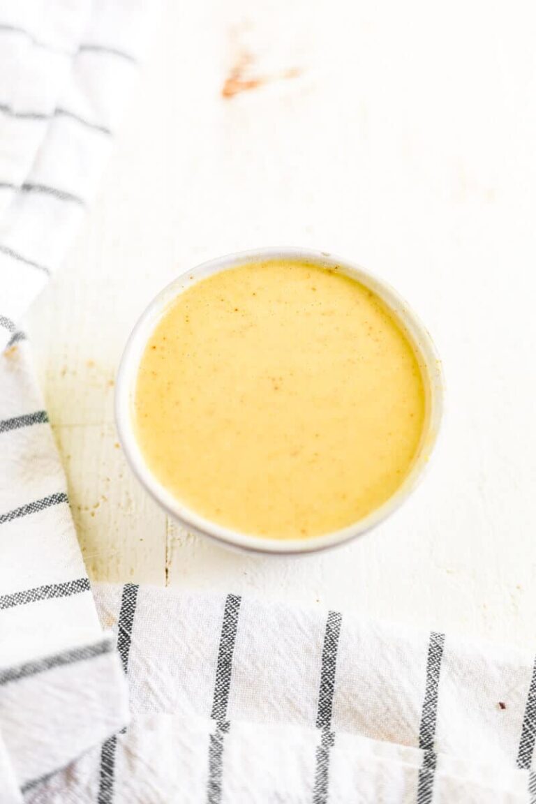 3 Minute Healthy Honey Mustard Sauce [Paleo] What Molly Made