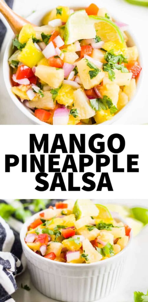 Mango Pineapple Salsa - What Molly Made