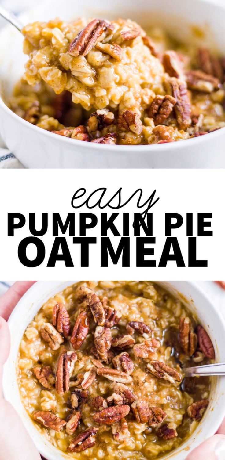 pumpkin and oatmeal