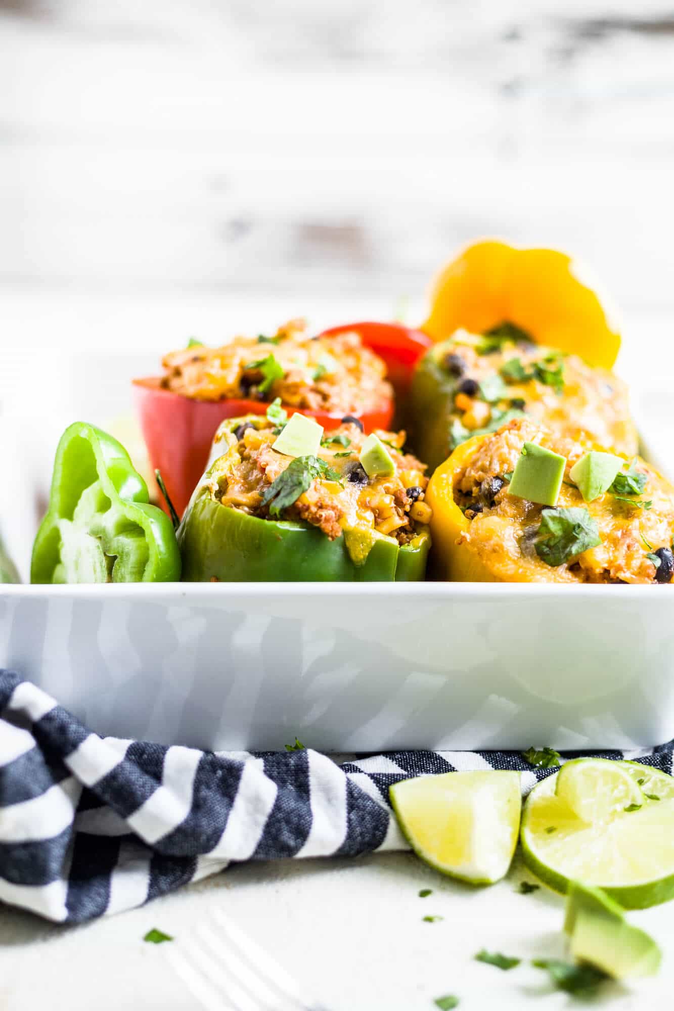 taco stuffed peppers recipe