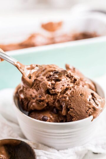 Chocolate Banana Ice Cream (only 4 Ingredients!) - What Molly Made